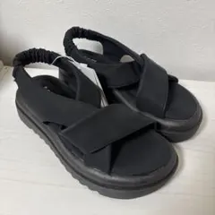 【未使用】Miniministore 韓国風 厚底サンダル クロスベルトのサムネイル