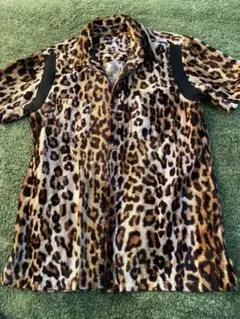 mastermind mindblow期　レオパード　ヒョウ柄　シャツ　パイルのサムネイル