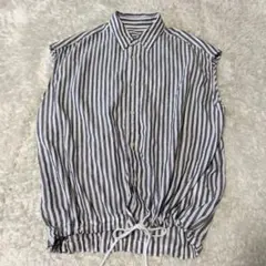 Spick & Span リネンブレンドハーフスリーブヘムギャザーシャツ - メルカリ
