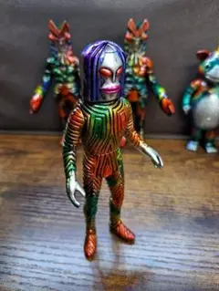 ダダ　ウルトラ怪獣シリーズ　ソフビ　キャンディー塗装　リペイント