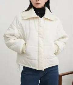 Aunt Marie's リブカラー中綿ジャケットのサムネイル