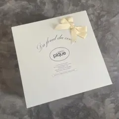 【美品】ジェラートピケ ギフトボックス （空箱）23×23×13センチ