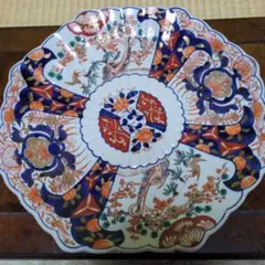 有田　伊万里　大皿　金襴手　アンティーク