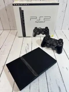 PS2 本体 完動品 SCPH-70000 美品級 レンズ新品 箱付