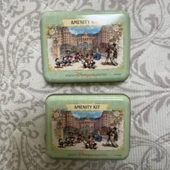 ★新品未使用★ディズニーランドホテル　アメニティ　キット　缶