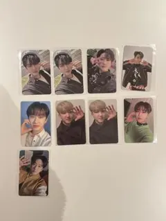 straykids スキズ　チャンビン　トレカ　9枚セット