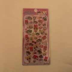 【正規品】プチドロップステッカー　パワーパフガールズ