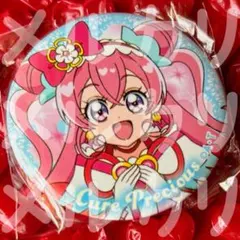 デリシャスパーティ♡プリキュア　バースデー缶バッジ　キュアプレシャス デリシャスパーティプリキュア】バースデースイーツコレクション 缶
