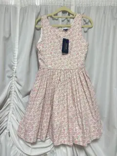 新品　ポロ　ラルフローレン　ワンピース　ピンク 花柄　160