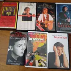 ポール・マッカートニー VHSコレクション 全14巻 - メルカリ