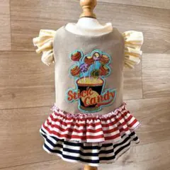 ［10%OFF］SS・ハンドメイド＊犬服・フリルワンピース＊（69）