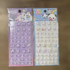 もちもちぱんだ ドロップブロックシール 2点セット