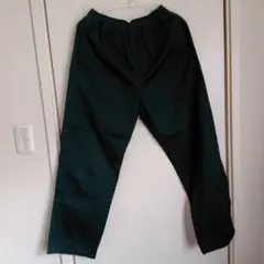 WEGO　ダークグリーン チノパン ゴムウエスト