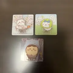 ちいかわ アクリルシーンクリップ ビスケット 3種セット