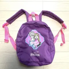 アナと雪の女王 アナ雪 FROZEN リュックサック 紫