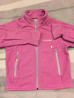 mont-bell Kid's 100 フリースジャケット ピンク