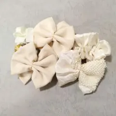 リボン 　ヘッドドレス　七五三 髪飾り 　しぼり　紫陽花　和玉　前撮り　981