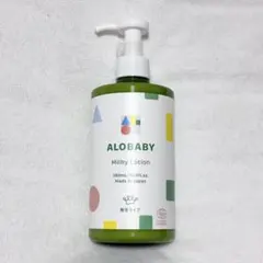 알로에 베이비 밀크 로션, 무향, 380ml, 빅 보틀, 에멀젼, 일본산