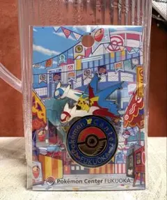 ポケモンセンターフクオカ ピンバッジ ラティオス ラティアス - メルカリ