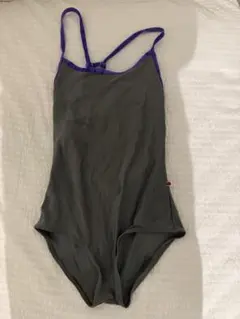 YUMIKO レオタード グレー×パープル キャミソール Mサイズのサムネイル