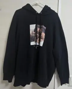 美品　Stella McCartney キャットフォト パーカー 黒