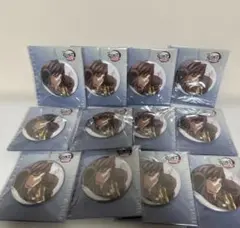 鬼滅の刃 無限城編 描き下ろしイラスト75mm飾れる缶バッジ 冨岡義勇 12点