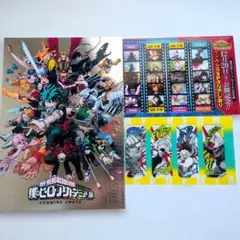 ヒロアカ展 公式パンフレット・クリアしおりセット