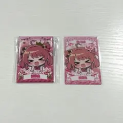 カラフルピーチ のあ バースデーグッズ カード 箔押し缶バッジ - メルカリ