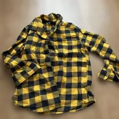 ユニクロチェックシャツ120