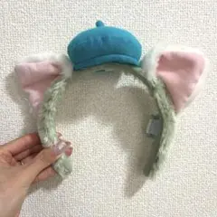 ジェラトーニ　耳付きカチューシャ 青色・緑色・ピンク色　ディズニー