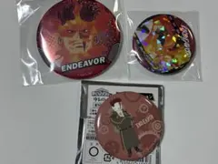 僕のヒーローアカデミア 缶バッジ エンデヴァー 3種セット