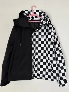 美品　NieR CLOTHING　中綿入りキルティング　ハイネックジップコート￼