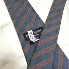 Yves Saint Laurent ネクタイ ストライプ YSL