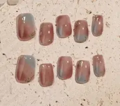 Anail グラデーションネイルチップ 10個セット