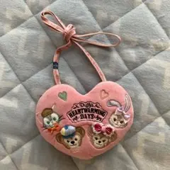 【ディズニー】ダッフィー&フレンズ　ハート型ポシェット