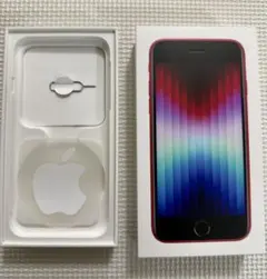 iPhone SE 第3世代　箱　SIMピン　Appleシール付き