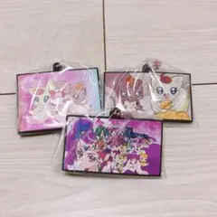 プリキュア　ラバーチャーム3点セット