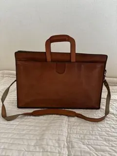 【希少品】高級　ハートマン ダレスバック　ブラウン　ロゴ　2way ショルダー紐 0259e3749370520cdaf92eaeeaacc3