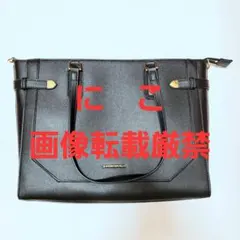 SAMANTHA VEGA　サマンサ ベガ　ベルト 金具 A4 トートバッグ　黒