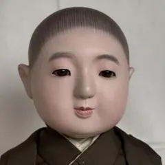 銘あり　市松人形 珍しい？ちょんまげ姿 銘あり 市松人形 珍しい？ちょんまげ姿 - メルカリ