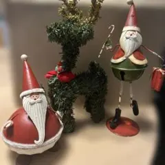クリスマス フィギュア 3点セット