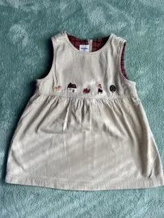 【 familiar】 ジャンパースカート　80サイズ