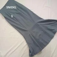 【定価1.5万】SNIDEL ハイウエストマーメイドスカート 0 くすみカーキ