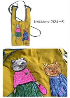 マンナイン ボールアンドチェーン エコバッグ トートバッグ マスタード