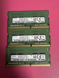 Samsung DDR4 4GB×6 ノート メモリー 6枚 SAMSUNG DDR4 4GB メモリ 6枚セット - メルカリ