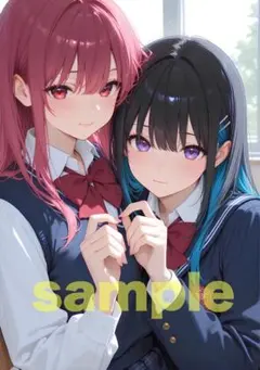 【ラミネート無料】A4サイズポスター/美少女/S102