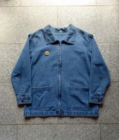 80s デニムカバーオール スイングトップ 60s 縦落ち