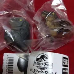 ジュラシックワールド ころんとソフビ　２種