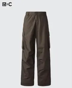 UNIQLO :C 　ユニクロc　カーゴパンツ ダークグレー Sサイズ