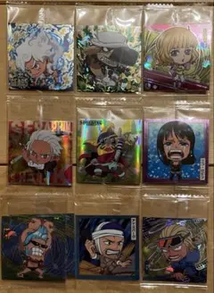 ONE PIECE ワンピース大海賊シールウエハース　log.9 17枚セット